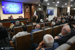 مراسم تودیع معارفه دکتر رضا داوری اردکانی و دکتر محمد رضا مخبر دزفولی