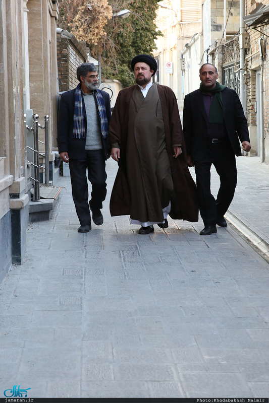 مراسم ترحیم مادر حجت الاسلام محمد علی جماعتی در مسجد جامع جماران