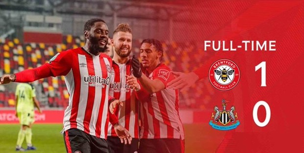 برتری برنتفورد در حضور قدوس در جام اتحادیه انگلیس
