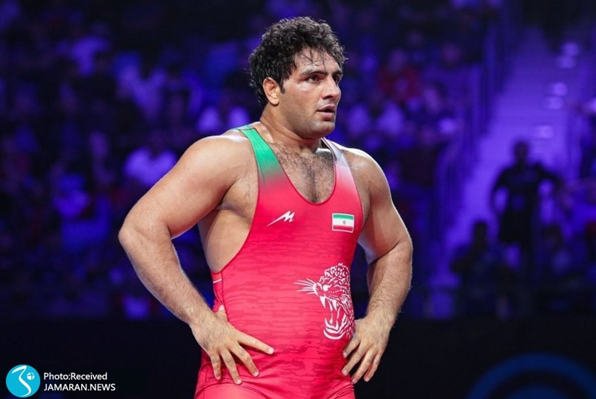 ویدیو| خداحافظی قهرمان ایرانی سنگین وزن کشتی آسیا