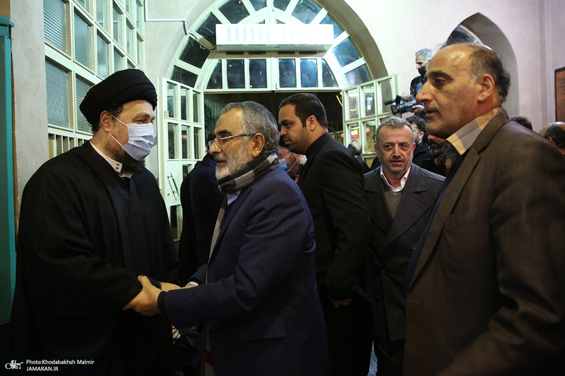 مراسم بزرگداشت آیت الله موسوی بجنوردی (ره) در حسینیه جماران - 3