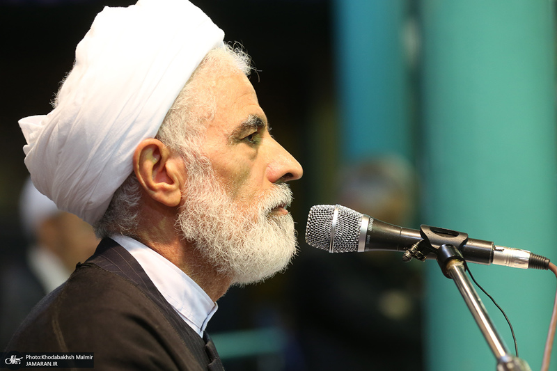 مراسم بزرگداشت آیت الله حسن صانعی (ره) در حسینیه جماران -1