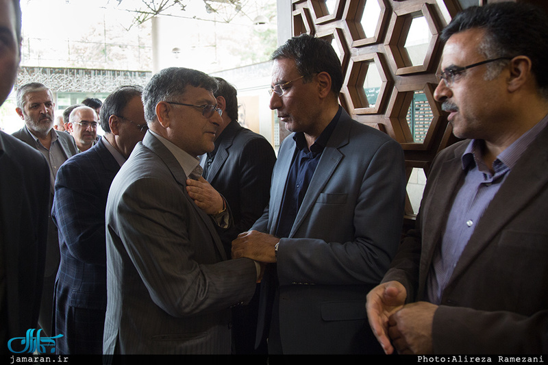 مراسم بزرگداشت پدر دکتر فرجی دانا در دانشگاه تهران 