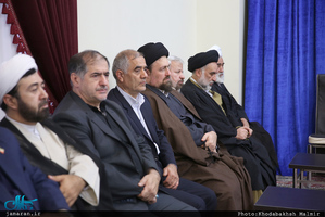 دیدارجمعی از فعالان ستادهای انتخاباتی دکتر روحانی با سید حسن خمینی