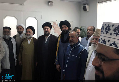 دیدار جمعی از علمای اهل سنت مقیم انگلستان با یادگار امام/ سید حسن خمینی: وحدت امت اسلامى از مهمترین نیازهاى این روزهاى ماست +عکس