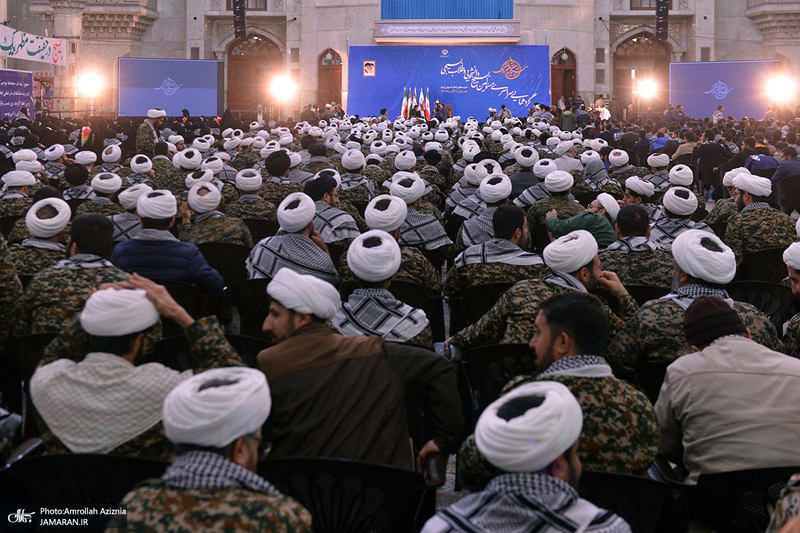 گردهمایی سراسری بسیج دانشجویی و طلاب در حرم مطهر امام خمینی (س) - 1
