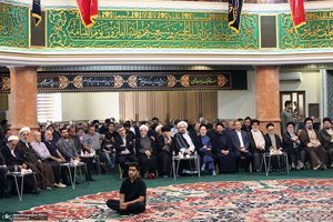 مراسم بزرگداشت محمدعلی جماعتی در حسینیه شماره 2 جماران - 2