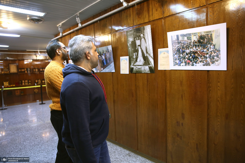 بازدید آقای جاوید چوهدری مجری ، مقاله نویس  پاکستان از بیت امام خمینی در جماران