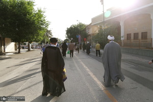 نماز عید سعید فطر در حرم حضرت فاطمه معصومه(س)