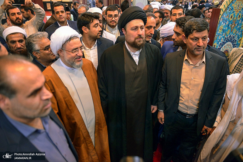 دیدار مهمانان سی و سومین کنفرانس وحدت اسلامی با سید حسن خمینی