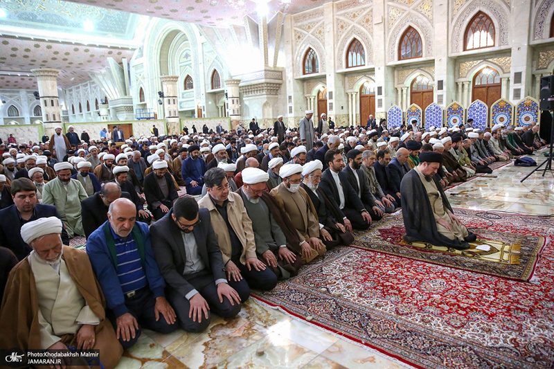 مراسم بزرگداشت چهاردهمین سالگرد رحلت همسر گرامی امام و بیست و هشتمین سالگرد ارتحال حاج سید احمد خمینی -1