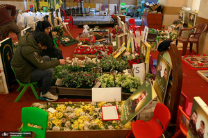 مراسم تشییع شهدای حزب الله در بیروت