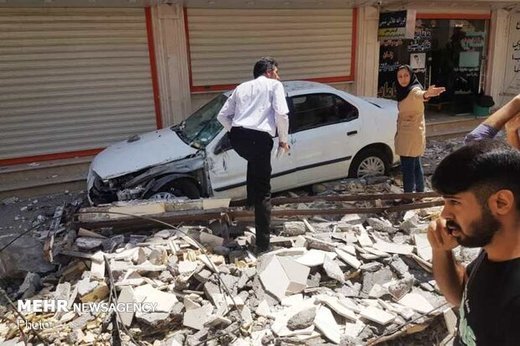 تعداد مصدومان زلزله مسجدسلیمان به ۶۴ نفر رسیدند