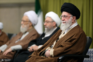 دیدار مسئولان نظام و سفرای کشورهای اسلامی با رهبر معظم انقلاب