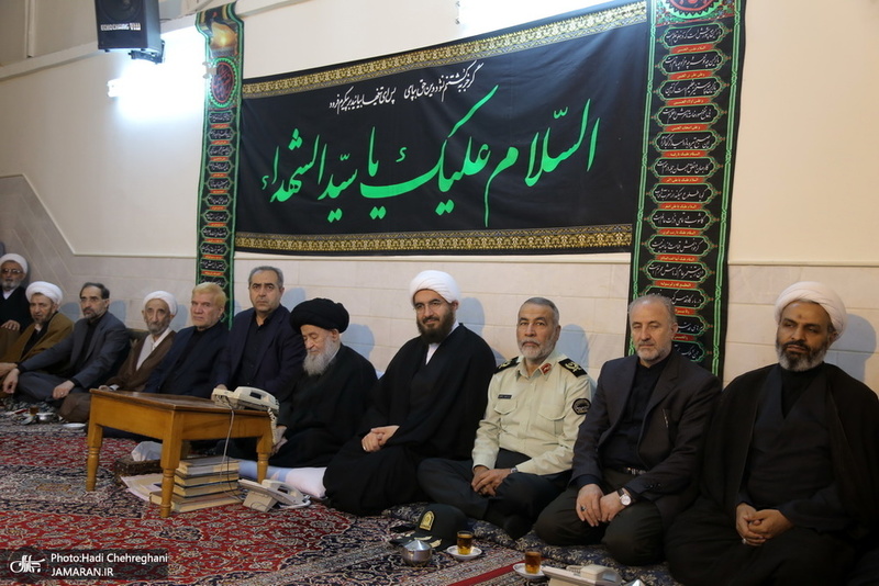 مراسم عزاداری شهادت امام رضا(ع) در بیوت مراجع عظام تقلید
