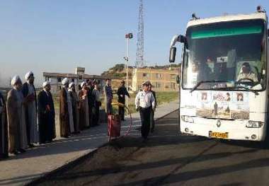 200 نفر از دانشجویان بسیجی مراغه عازم مناطق عملیاتی جنوب شدند