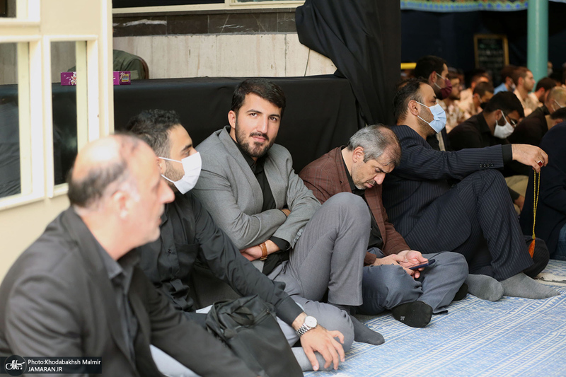 مراسم عزاداری حضرت اباعبدالله الحسین (ع) در حسینیه جماران