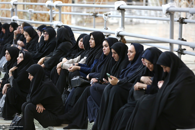 مراسم تجدیدمیثاق دانشگاهیان با آرمان‌های امام خمینی (س)