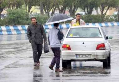 باران آسمان غبارگرفته اهواز را شست