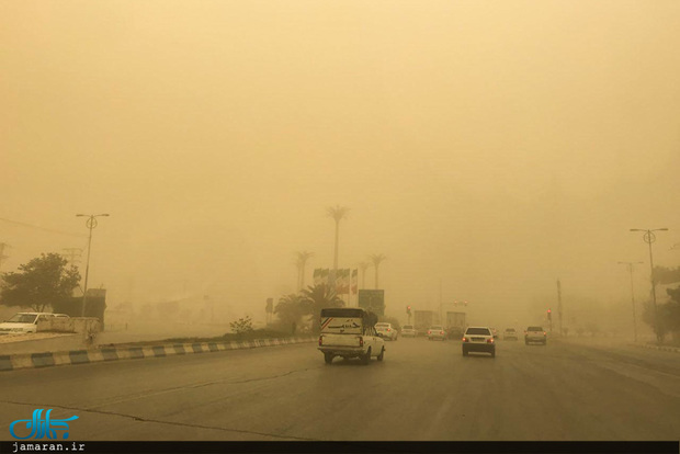 گرد و غبار اخیر در خوزستان منشاء خارجی دارد