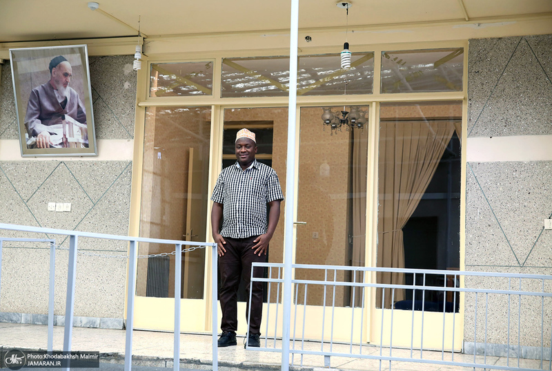 بازدید جمعی از طلاب کشورهای آفریقایی از جماران‎‎