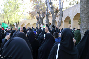 تجمع مردم خمین در حمایت از حمله موشکی و پهپادی به رژیم صهیونیستی