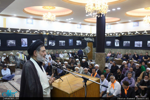 مراسم بزرگداشت چهلمین سالگرد ارتحال آیت الله شهید سید مصطفی خمینی(س) در نجف اشرف