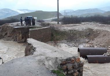 ارتباط  زمینی 22روستای شهرستان اندیکا برقرار شد