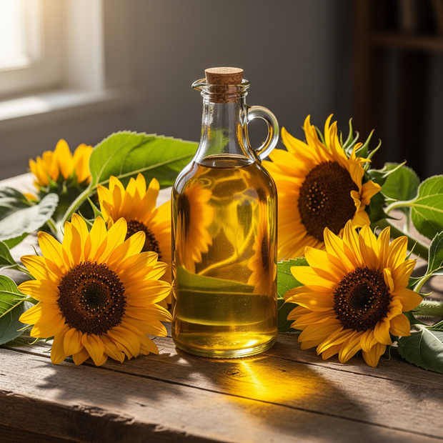 فواید شگفت‌انگیز روغن آفتابگردان برای سلامتی
