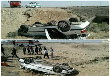 70 درصد تصادفات قوچان در جاده قوچان - فاروج