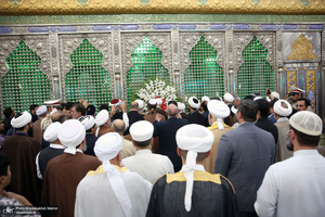 تجدید میثاق میهمانان سی و ششمین کنفرانس بین المللی وحدت اسلامی‎‎ با آرمان های امام خمینی (س)