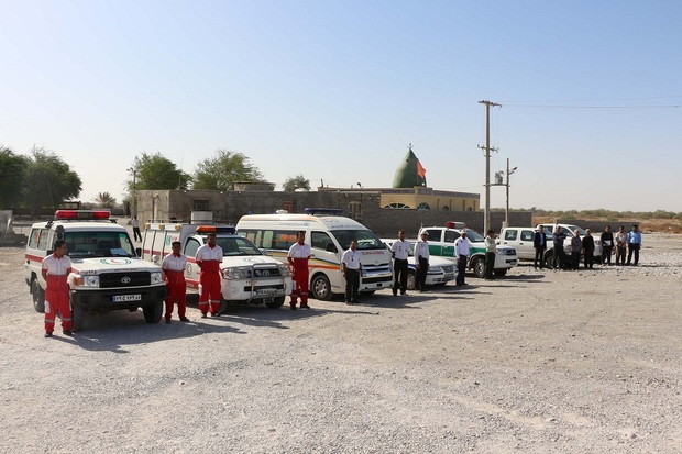 نخستین مانور امداد و نجات جاده ای زمان صفر در بندرعباس برگزار شد