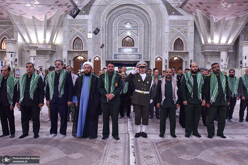 تجدید میثاق بسیجیان شهرستان زرندیه با آرمان های امام خمینی (س)