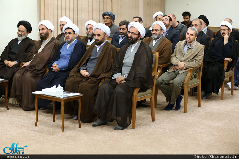 دیدار دست‌اندرکاران کنگره بزرگداشت آیت‌الله مصطفی خمینی(ره) با رهبر معظم انقلاب 