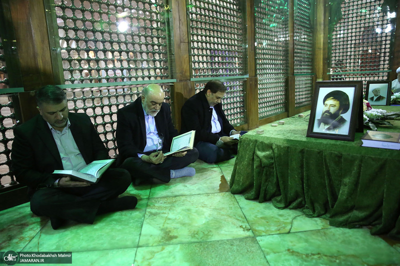 تجدید میثاق رئیس قوه قضائیه و مسئولان عالی قضایی با آرمان‌های حضرت امام خمینی (س)