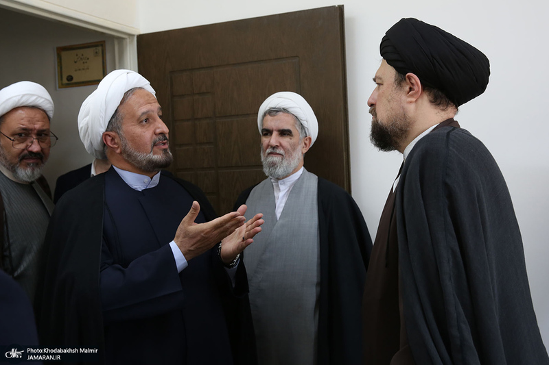 بازدید سید حسن خمینی از موسسه تنظیم و نشر آثار امام خمینی (س)