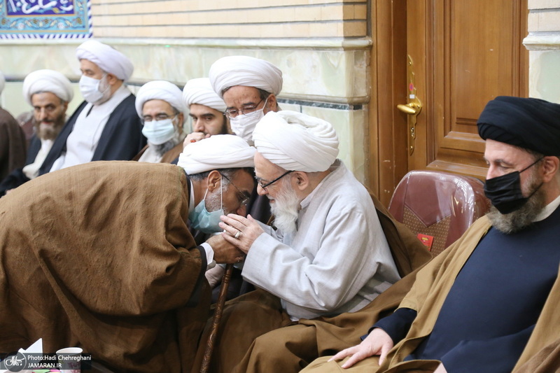 مراسم بزرگداشت همسر مرحوم آیت الله العظمی فاضل لنکرانی (ره)