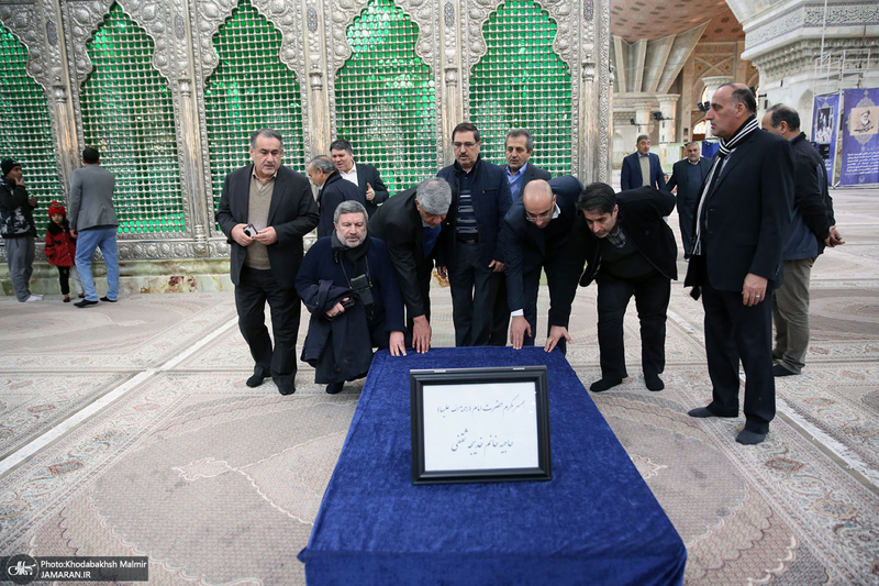 دیدار اعضای شورای مرکزی حزب اعتماد ملی با سید حسن خمینی