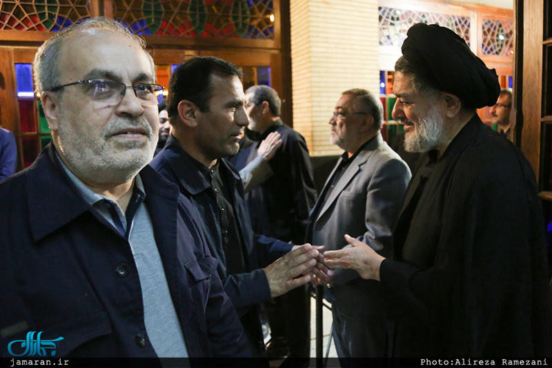 مراسم ختم مادر حجت الاسلام و المسلمین محتشمی پور در مسجد نور-2