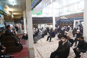 مراسم شهادت امام حسن مجتبی(ع) در بیت آیت الله العظمی فاضل لنکرانی(ره)