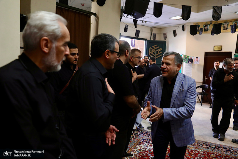 مراسم تشييع پيكر احمد توكلى