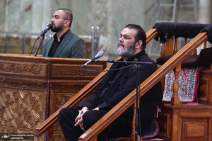 اولین شب عزاداری حضرت اباعبدالله الحسین (ع) در حرم امام خمینی