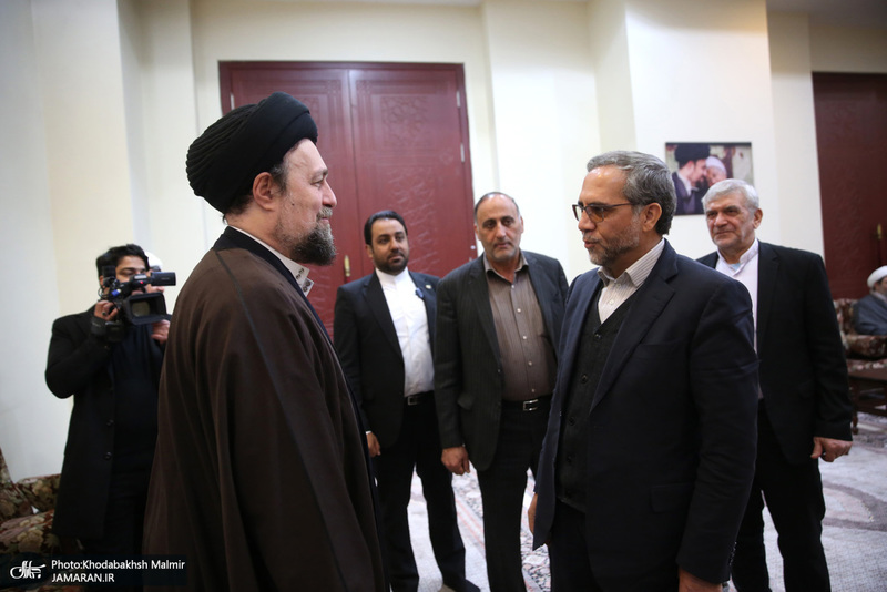 حاشیهتجدید میثاق رئیس و جمعی از نمایندگان مجلس شورای اسلامی با آرمان‌های امام خمینی(س)