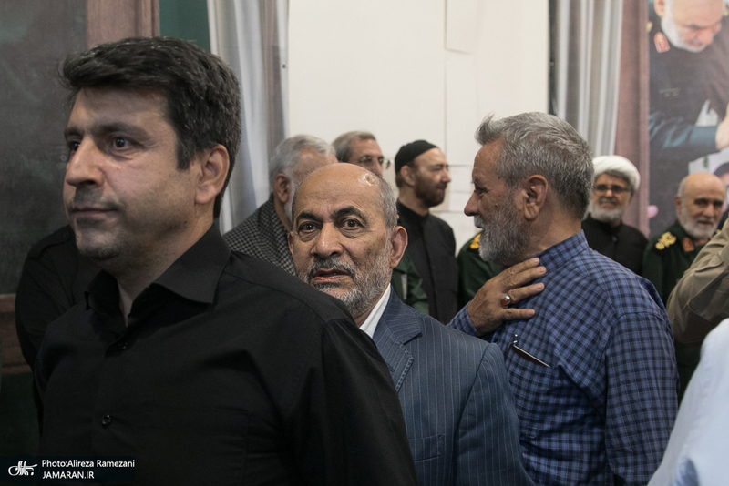 مراسم چهلمین روز شهادت سپهبد حسین سلامی