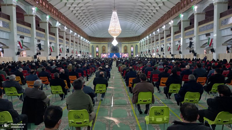 سخنرانی رهبر معظم انقلاب در ارتباط تصویری با مردم آذربایجان شرقی