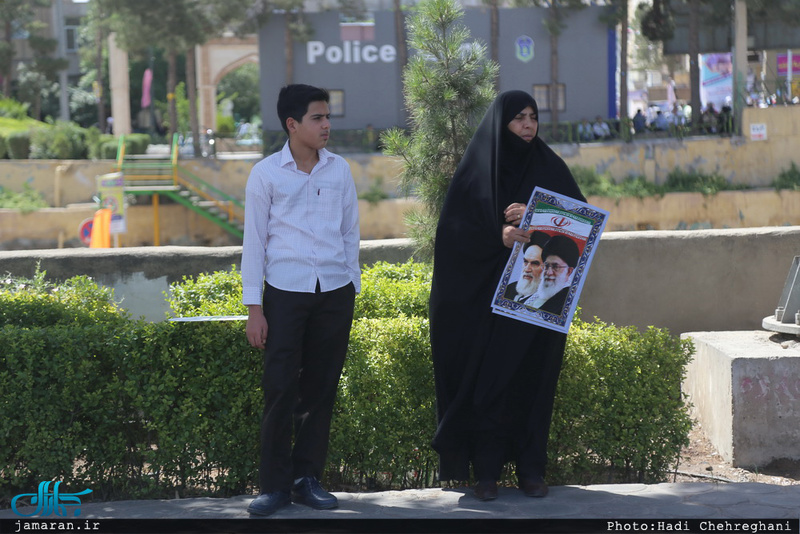 راهپیمایی باشکوه روز جهانی قدس در قم 