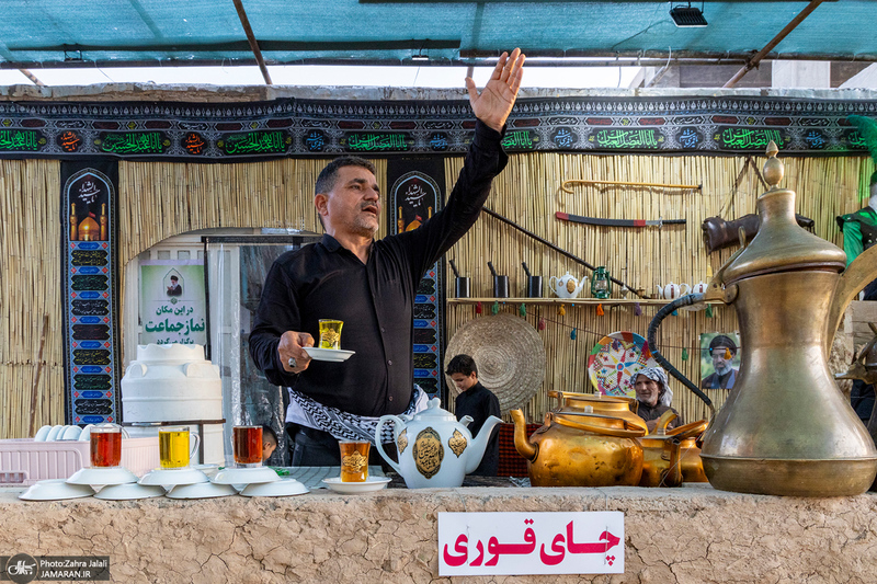 هم قدم با زائران اباعبدالله الحسین (ع)؛ چذابه
