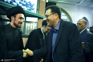 مراسم گرامیداشت رهبر شهید انقلاب در حسینیه جماران-2