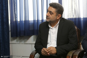 دیدار معاون فرهنگی موسسه با آیت الله دری نجف آبادی