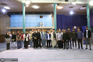 بازدید جمعی از دانشجویان عراقی و افغانستانی دانشگاه تهران جنوب از جماران